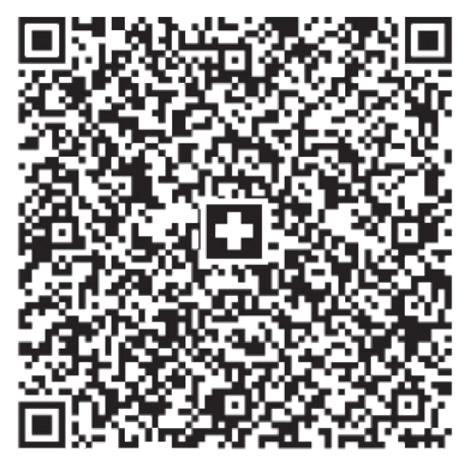 QR code noir et blanc